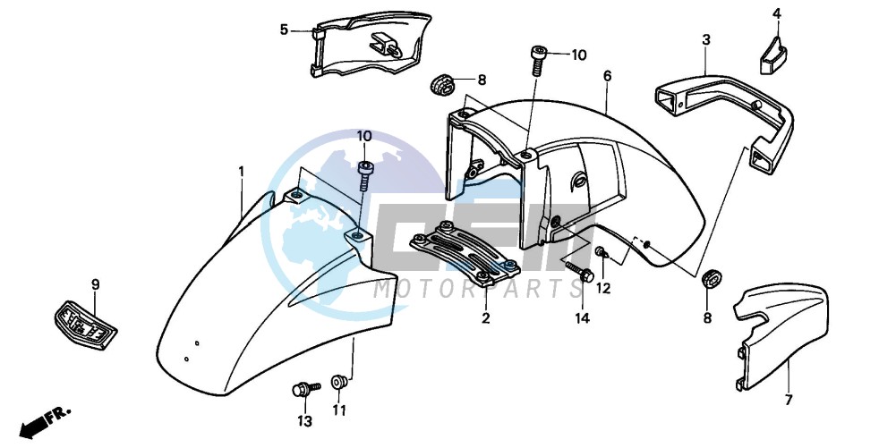 FRONT FENDER