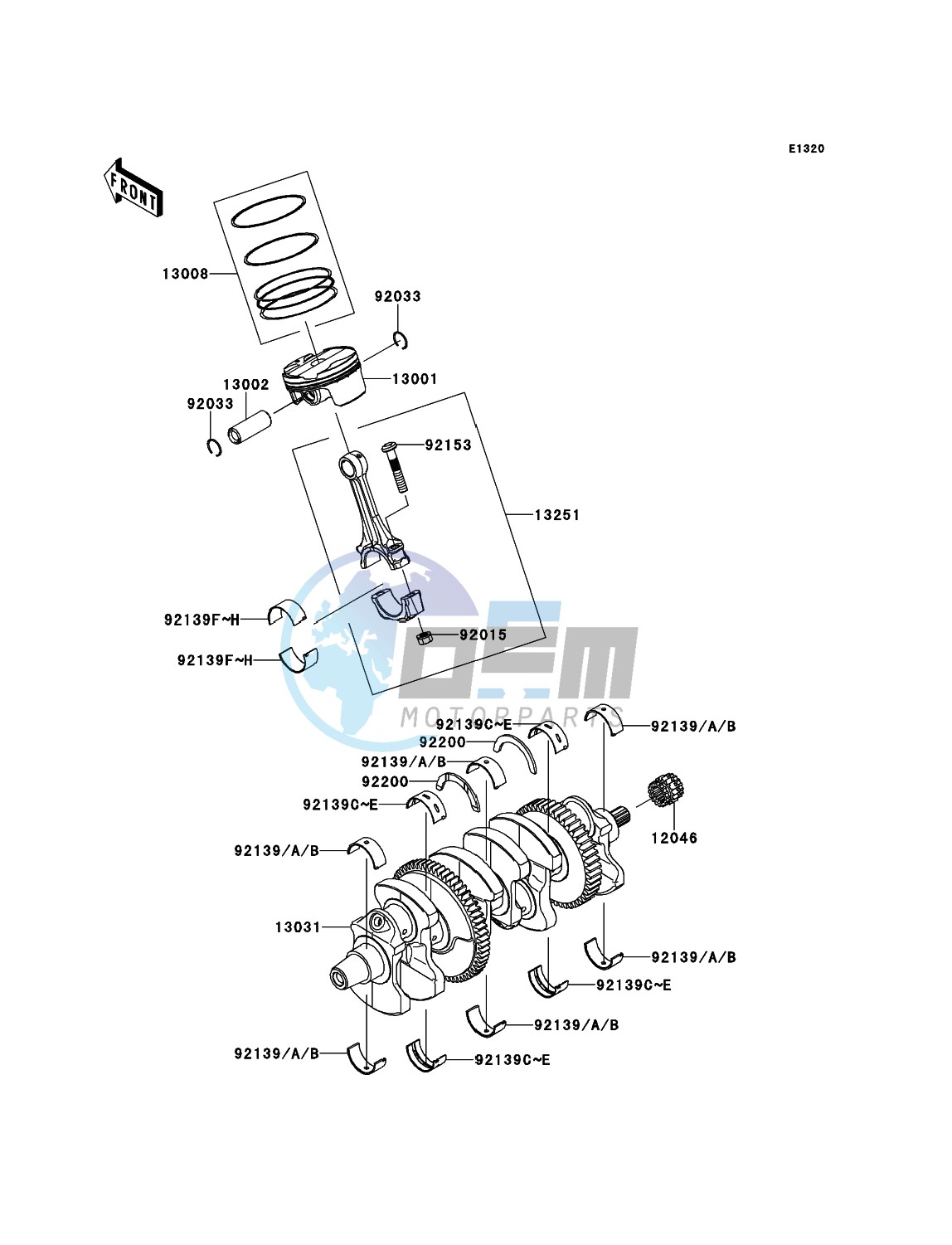 Crankshaft/Piston(s)