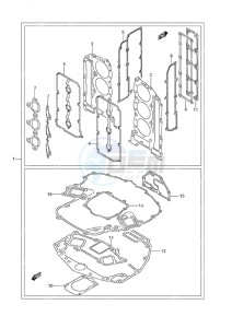 DF 250 drawing Gasket Set