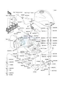 ZR 1200 A [ZX 1200 R] (A1-A3) drawing FUEL EVAPORATIVE SYSTEM