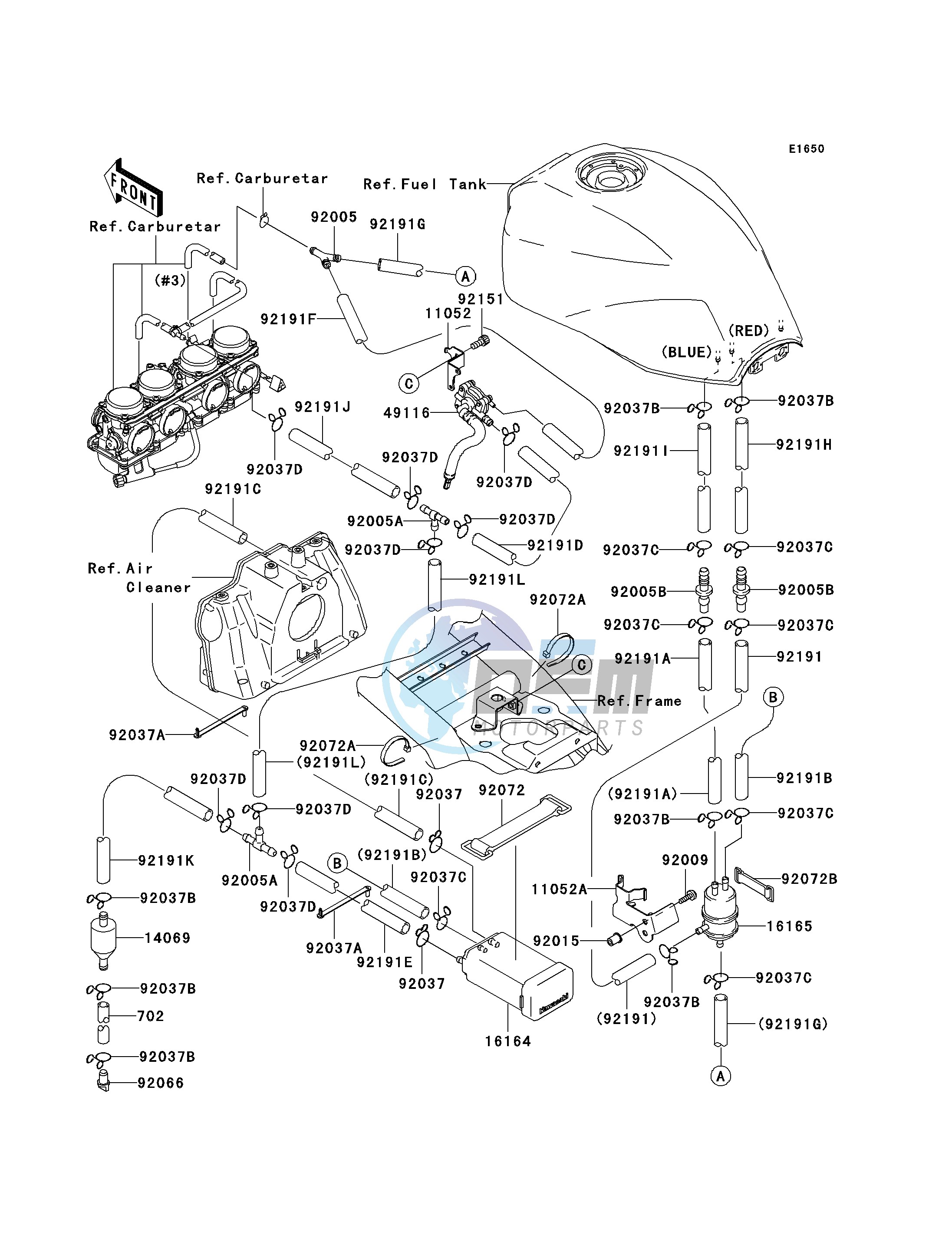 FUEL EVAPORATIVE SYSTEM