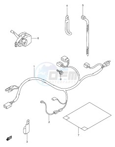 DR350 (E1) drawing WIRING HARNESS