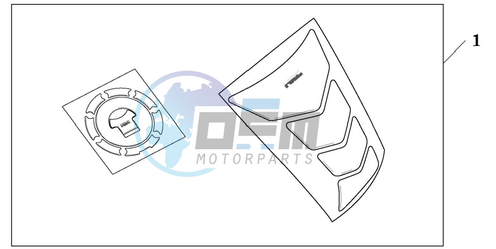 TANKPAD / FUEL LID COVER