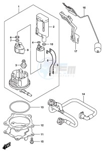 GSX-R1000 ARZ drawing FUEL PUMP