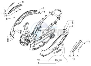 Beverly 500 (USA) USA drawing Side coverings-Spoiler