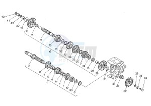 PLANET 125 drawing GEAR BOX