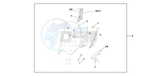 SH1509 Europe Direct - (ED) drawing WINDSHIELD