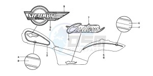 VT600CD 400 drawing MARK (1)