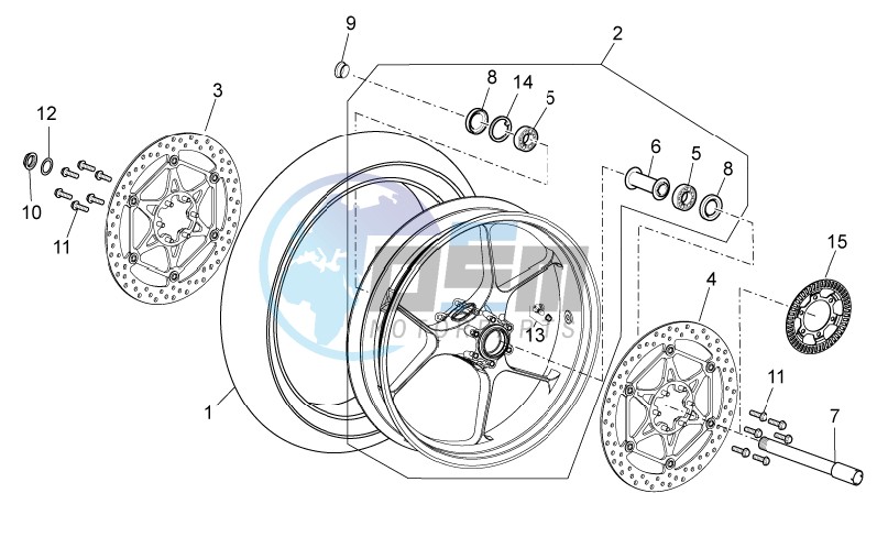 Front wheel