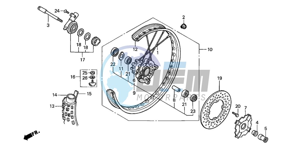 FRONT WHEEL