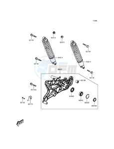 J125 SC125AGFA XX (EU ME A(FRICA) drawing Shock Absorber(s)