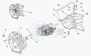 Breva V 1100 IE IE drawing Transmission cage