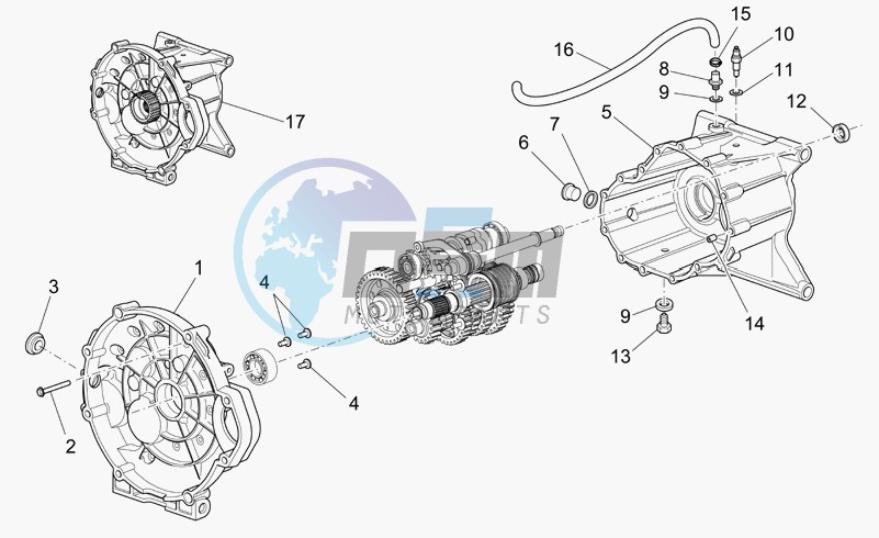 Transmission cage