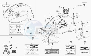 V 11 1100 Cat. Cat. drawing Fuel tank