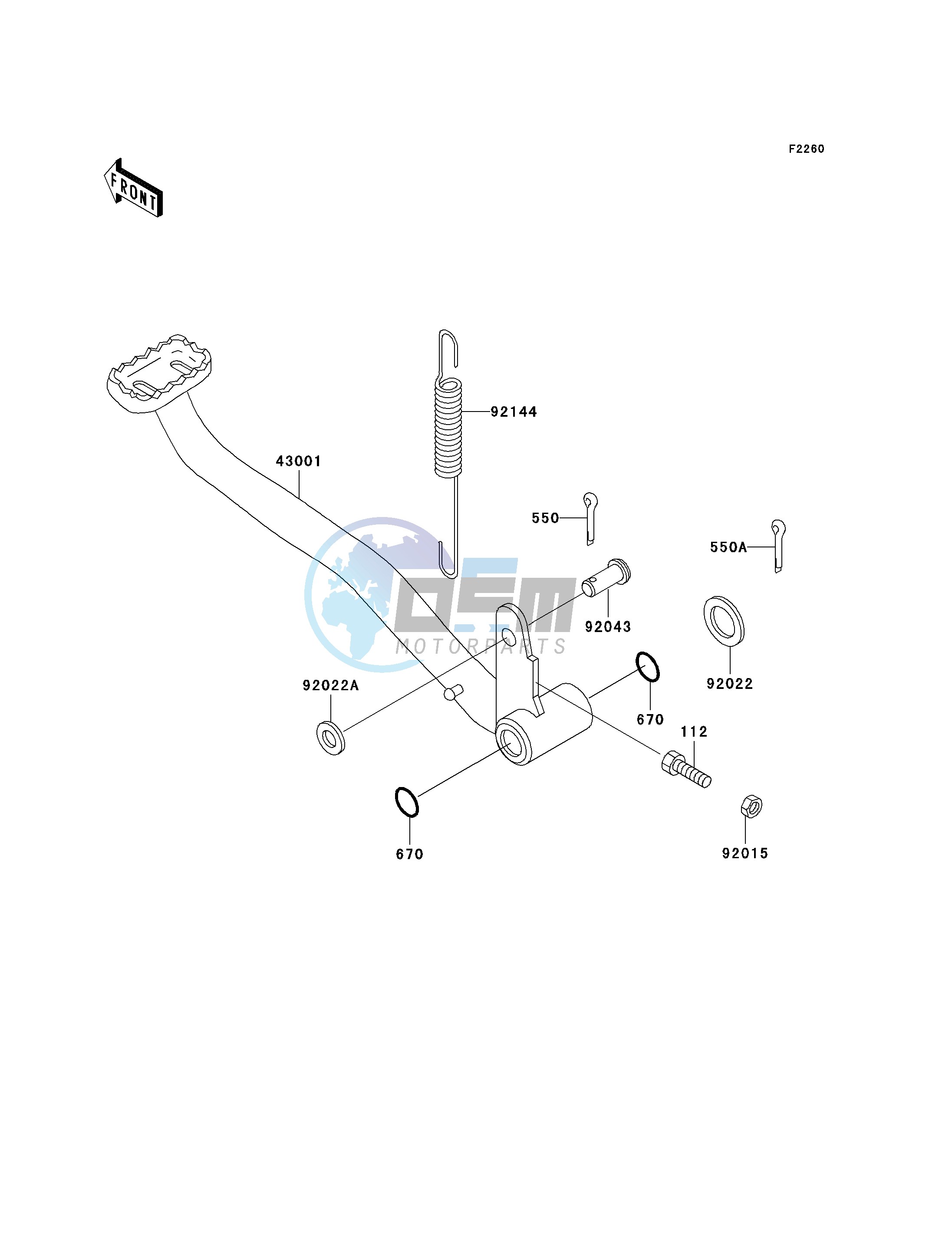 BRAKE PEDAL