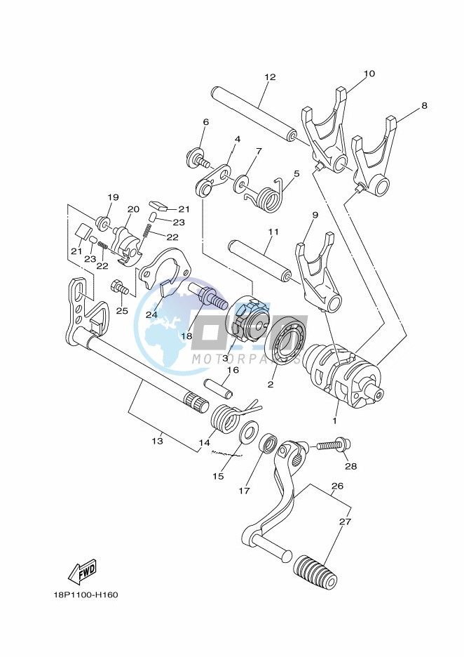 SHIFT CAM & FORK