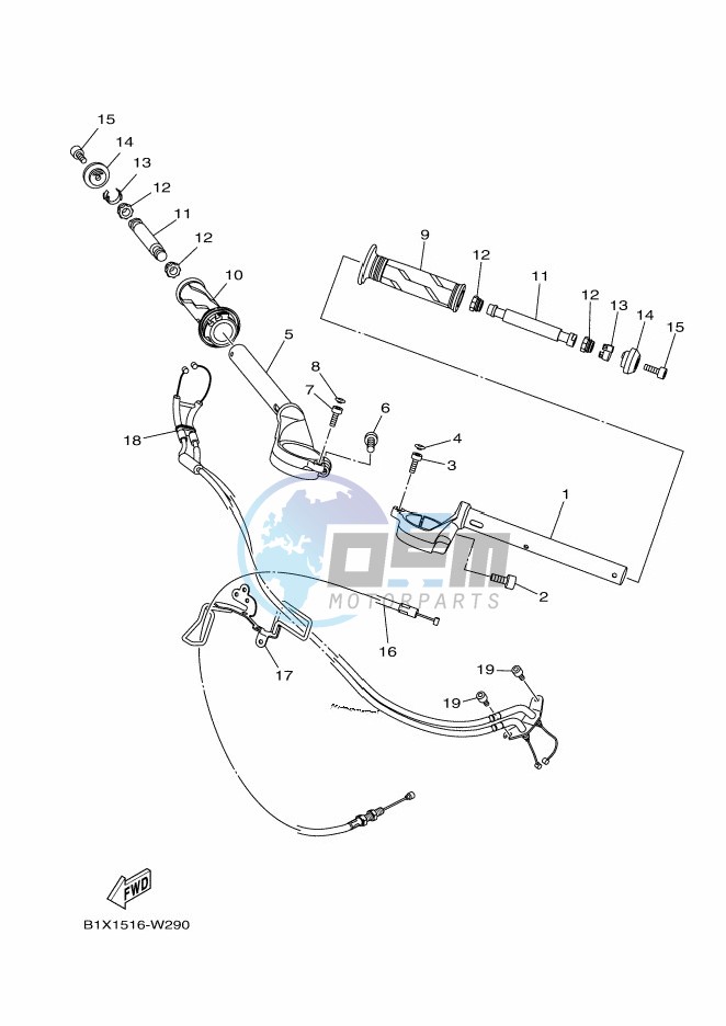 STEERING HANDLE & CABLE