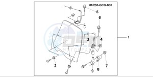 SGX50 drawing WINDSHIELD SGX50 SKY