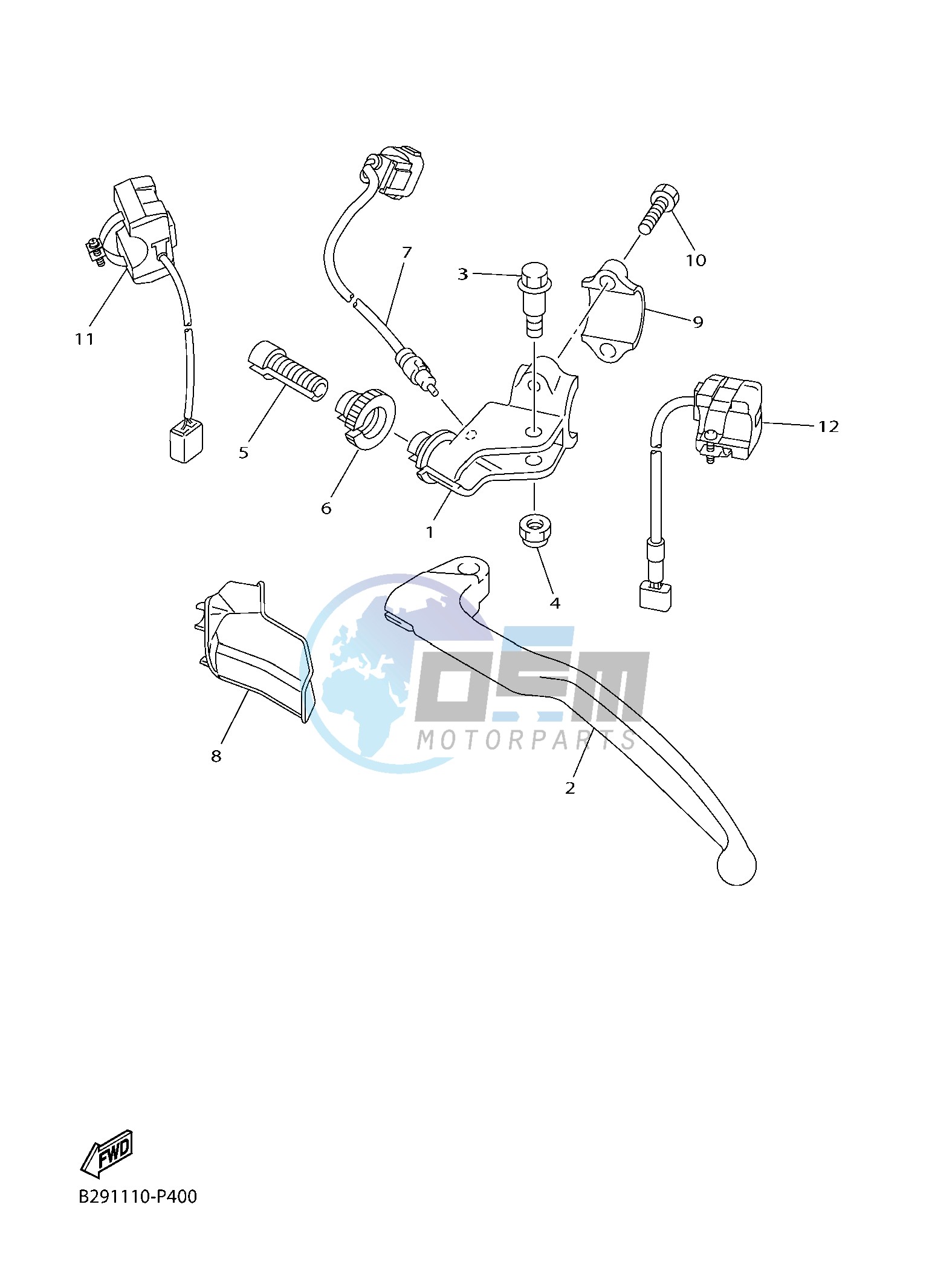 HANDLE SWITCH & LEVER