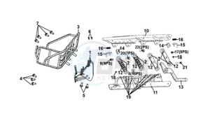 E-XPRO (EH4LW4-EU) (M3) drawing FRONT CARRIER REAR CARRIER