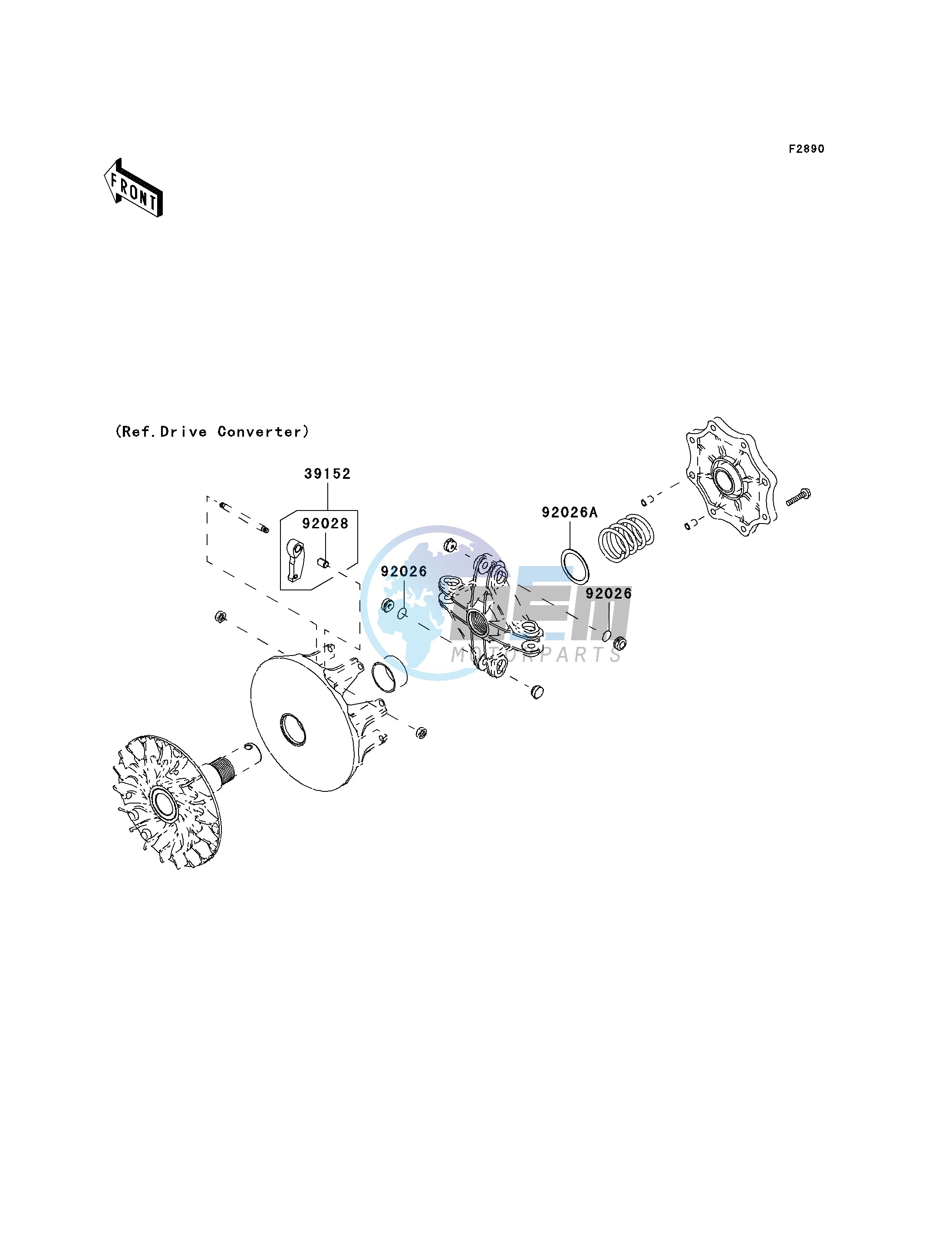 OPTIONAL PARTS-- DRIVE CONVERTER- -