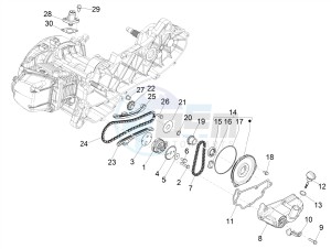 PRIMAVERA 50 4T-3V NOABS E4 (APAC) drawing Oil pump