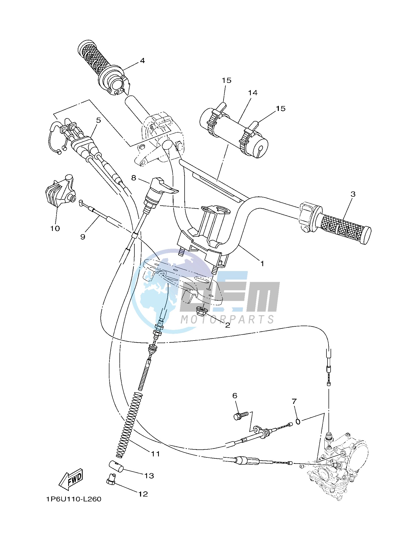 STEERING HANDLE & CABLE