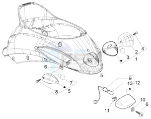 Liberty 125 Leader RST ptt(AU) Austria drawing Tail light