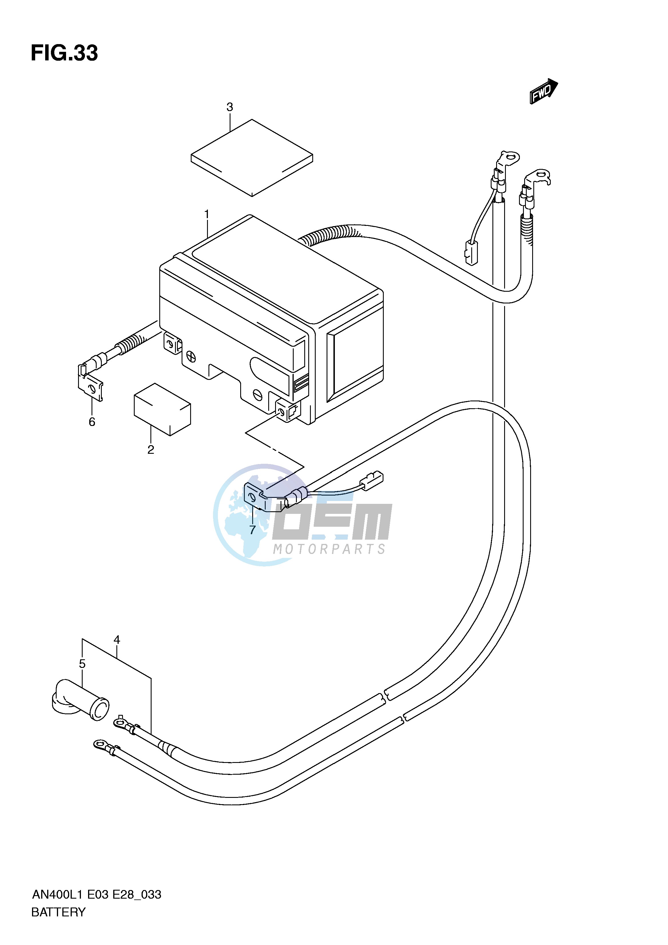 BATTERY (AN400L1 E33)