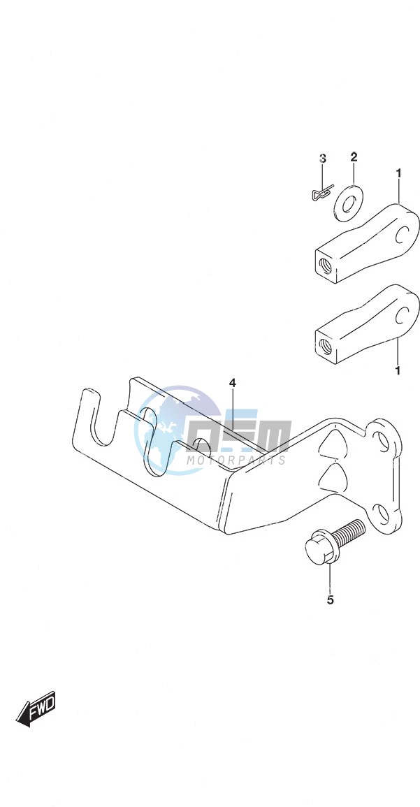 Remcon Cable Holder w/Remote Control