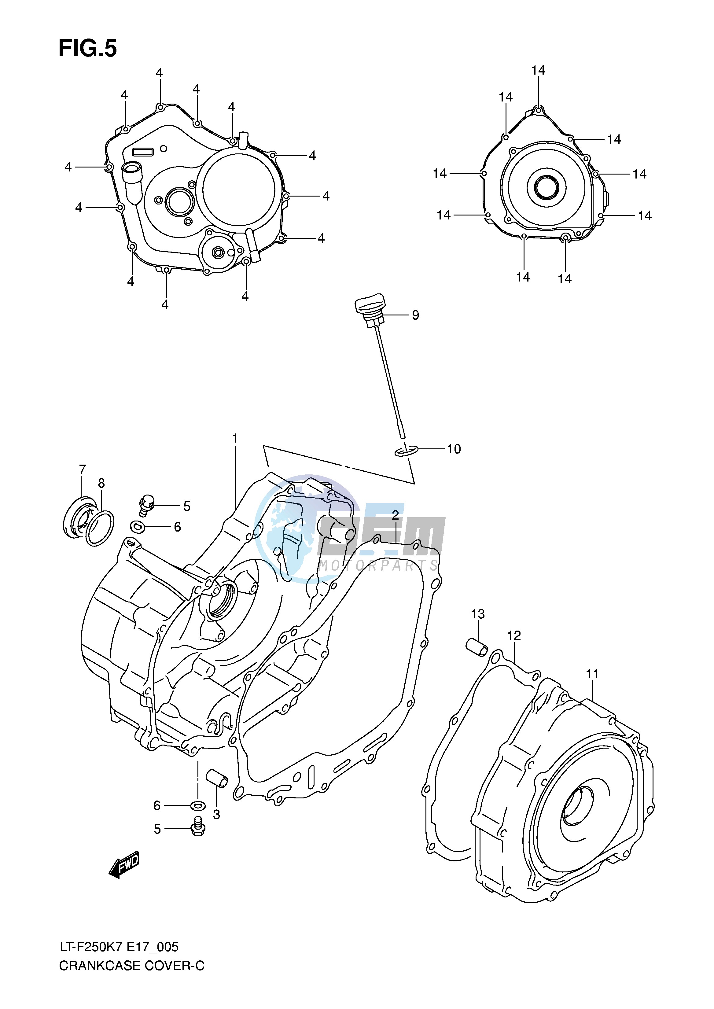 CRANKCASE COVER