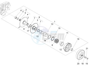 946 150 4T 3V ABS ARMANI (APAC) (A, C) drawing Driven pulley