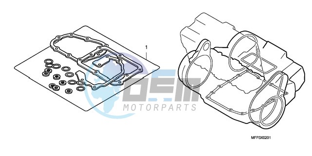 GASKET KIT B (CB13009/S9/A9/SA9)