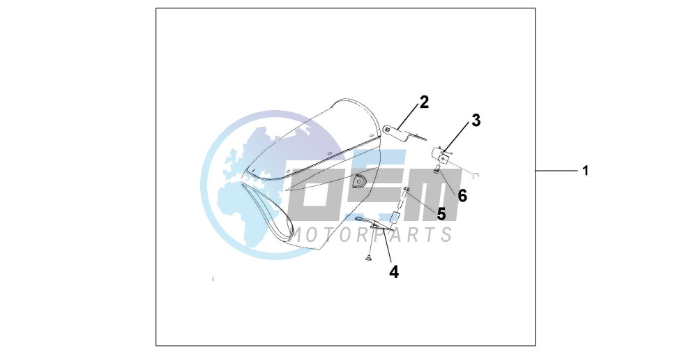 HEADLIGHT COWL AND SCREEN