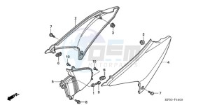 CRF230F9 Europe Direct - (ED / CMF) drawing SIDE COVER