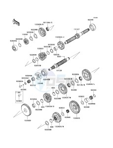 ZG 1400 B [CONCOURS 14] (8F-9F) B9F drawing TRANSMISSION