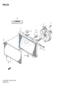 LT-A750X (P28-P33) drawing RADIATOR (LT-A750XZL1 P33)