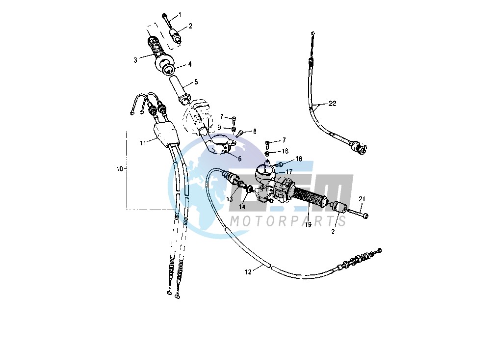 STEERING HANDLE -CABLE