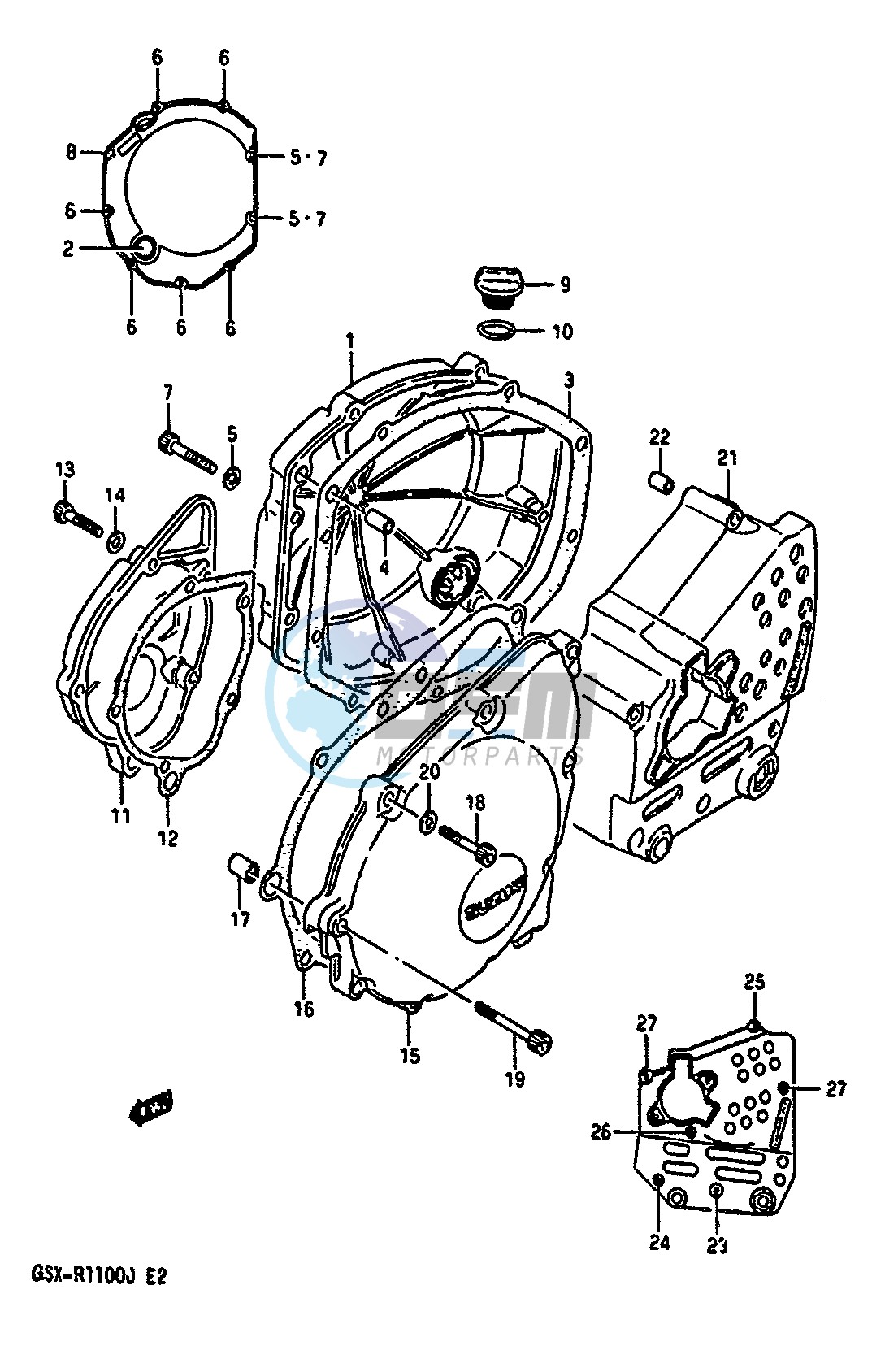 CRANKCASE COVER