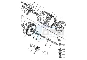 DT X 125 drawing CLUTCH