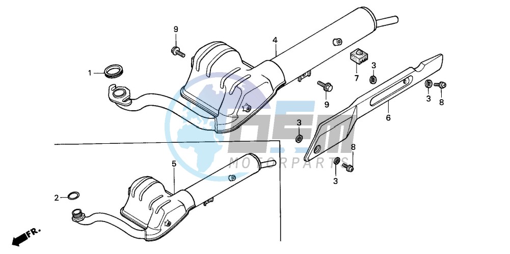 EXHAUST MUFFLER