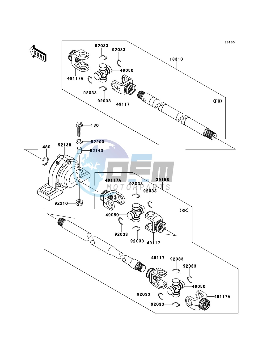 Drive Shaft-Propeller