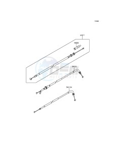 NINJA 300 ABS EX300BEFA XX (EU ME A(FRICA) drawing Cables