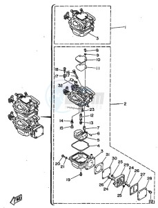 20D drawing CARBURETOR