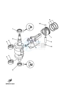 FT9-9GMHL drawing CRANKSHAFT--PISTON