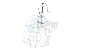 Scarabeo 300 Light e3 drawing Chain tensioner