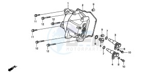 FES250 FORESIGHT drawing CYLINDER HEAD COVER