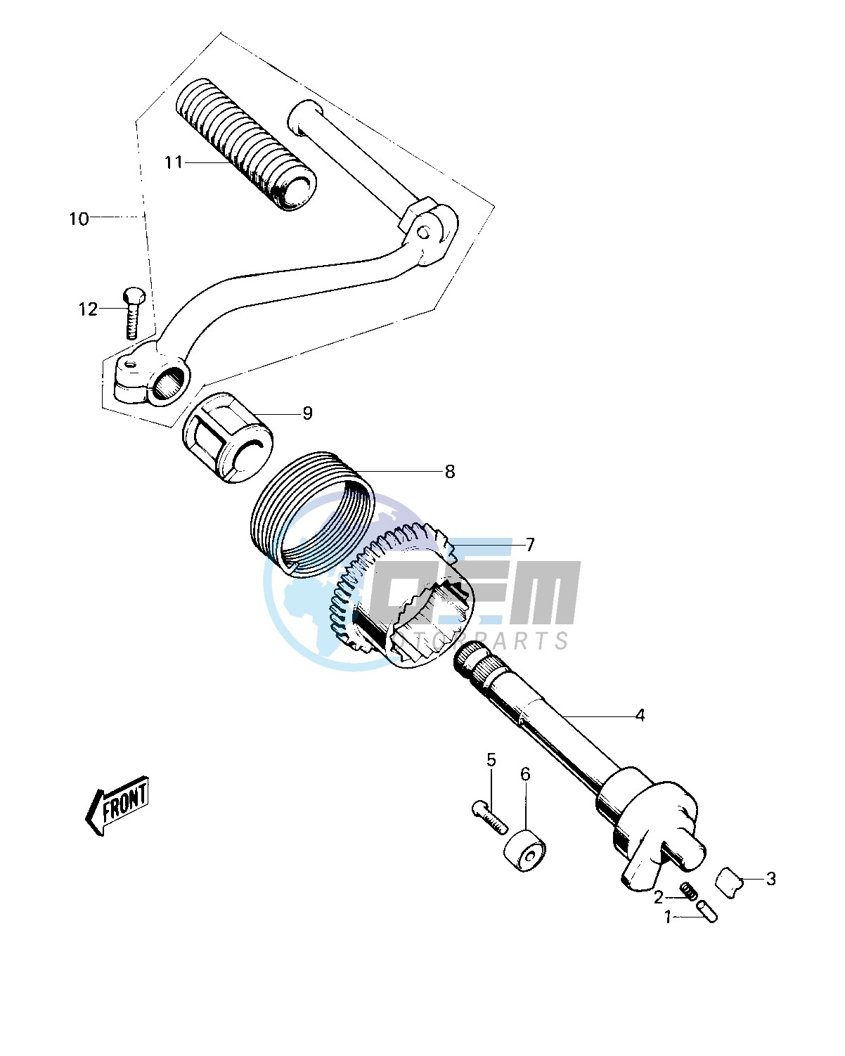 KICKSTARTER MECHANISM