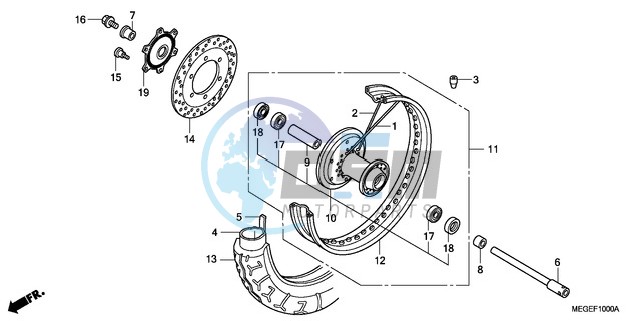 FRONT WHEEL