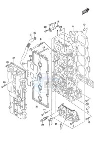 DF 150AP drawing Cylinder Head